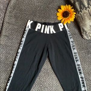 Pink Victoria Secret yoga pants